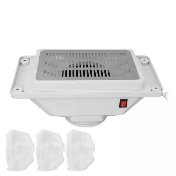 Körömpor porszívó ventilátor